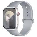 Bracelet silicone pour Apple Watch 38 à 49 mm – Couleur du bracelet 44 Fog gray