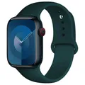 Bracelet silicone pour Apple Watch 38 à 49 mm – Couleur du bracelet 49 Ink green