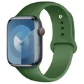Bracelet silicone pour Apple Watch 38 à 49 mm – Couleur du bracelet 6 Army green