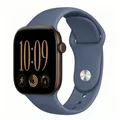 Bracelet silicone pour Apple Watch 38 à 49 mm – Couleur du bracelet Alaskan Blue