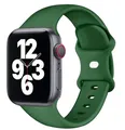 Bracelet silicone pour Apple Watch 38 à 49 mm – Couleur du bracelet Army green 21
