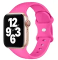 Bracelet silicone pour Apple Watch 38 à 49 mm – Couleur du bracelet Barbie 17