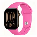 Bracelet silicone pour Apple Watch 38 à 49 mm – Couleur du bracelet Barbie powder