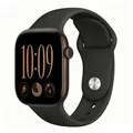 Bracelet silicone pour Apple Watch 38 à 49 mm – Couleur du bracelet Black