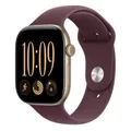 Bracelet silicone pour Apple Watch 38 à 49 mm – Couleur du bracelet Burgundy