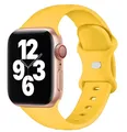 Bracelet silicone pour Apple Watch 38 à 49 mm – Couleur du bracelet Canary yellow 09