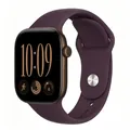 Bracelet silicone pour Apple Watch 38 à 49 mm – Couleur du bracelet dark cherry