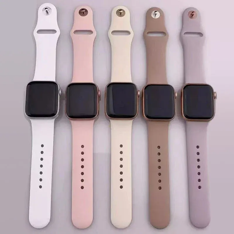 Bracelet silicone pour Apple Watch 38 à 49 mm