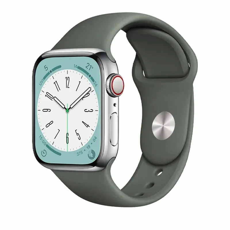 Bracelet silicone pour Apple Watch 38 à 49 mm