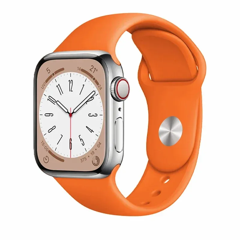 Bracelet silicone pour Apple Watch 38 à 49 mm