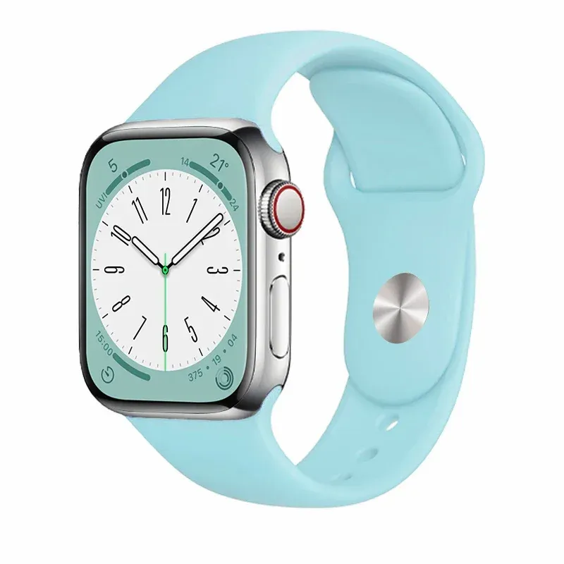 Bracelet silicone pour Apple Watch 38 à 49 mm