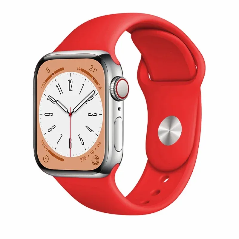 Bracelet silicone pour Apple Watch 38 à 49 mm