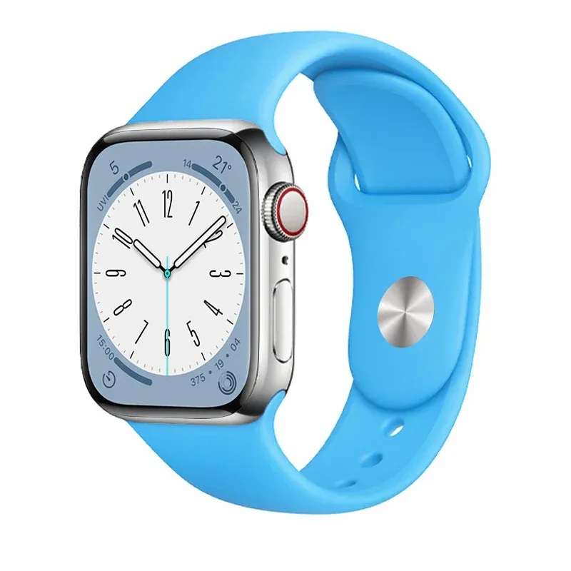 Bracelet silicone pour Apple Watch 38 à 49 mm