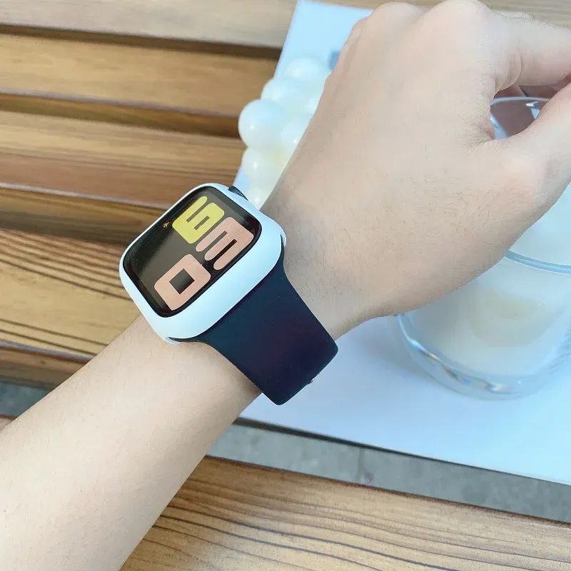 Bracelet silicone pour Apple Watch 38 à 49 mm