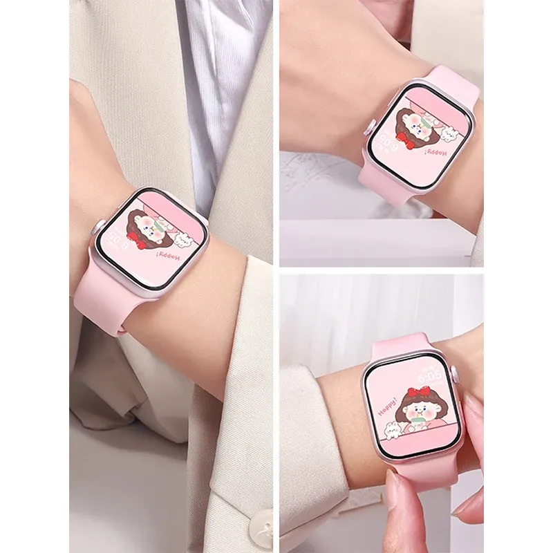 Bracelet silicone pour Apple Watch 38 à 49 mm