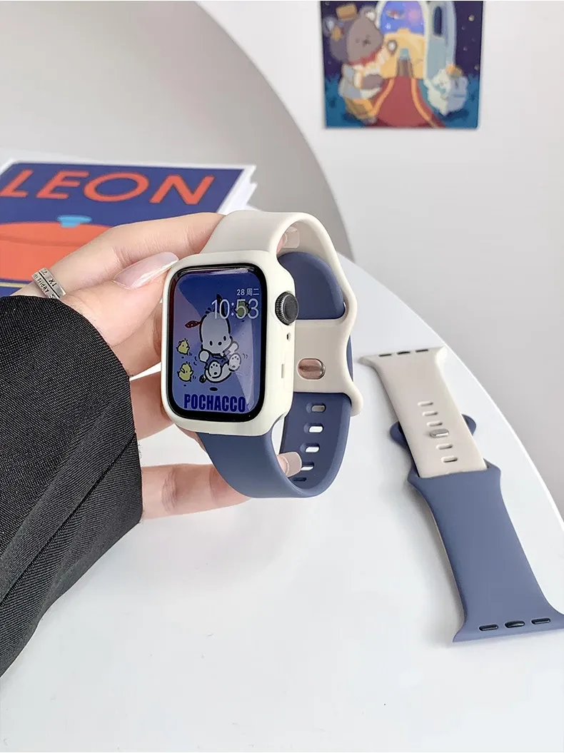 Bracelet silicone pour Apple Watch 38 à 49 mm
