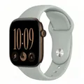 Bracelet silicone pour Apple Watch 38 à 49 mm – Couleur du bracelet Fog