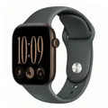 Bracelet silicone pour Apple Watch 38 à 49 mm – Couleur du bracelet Gray