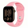 Bracelet silicone pour Apple Watch 38 à 49 mm – Couleur du bracelet Light Pink