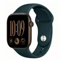 Bracelet silicone pour Apple Watch 38 à 49 mm – Couleur du bracelet mallard green