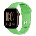 Bracelet silicone pour Apple Watch 38 à 49 mm – Couleur du bracelet Mint
