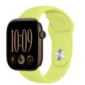 Bracelet silicone pour Apple Watch 38 à 49 mm – Couleur du bracelet Neon Yellow