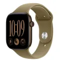 Bracelet silicone pour Apple Watch 38 à 49 mm – Couleur du bracelet New Olive