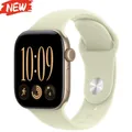 Bracelet silicone pour Apple Watch 38 à 49 mm – Couleur du bracelet Pale orchid green