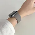 Bracelet silicone pour Apple Watch 38 à 49 mm série 11 SE – Couleur du bracelet 22 Cacao