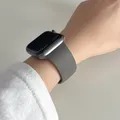 Bracelet silicone pour Apple Watch 38 à 49 mm série 11 SE – Couleur du bracelet 67 Cassis