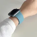 Bracelet silicone pour Apple Watch 38 à 49 mm série 11 SE – Couleur du bracelet cactus 62