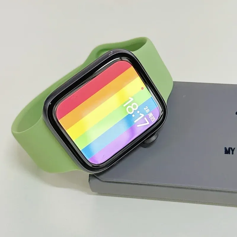 Bracelet silicone pour Apple Watch 38 à 49 mm série 11 SE