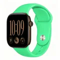 Bracelet silicone pour Apple Watch 38 à 49 mm – Couleur du bracelet Spearmint