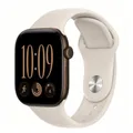 Bracelet silicone pour Apple Watch 38 à 49 mm – Couleur du bracelet Starlight