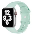 Bracelet silicone pour Apple Watch 38 à 49 mm – Couleur du bracelet Turquoise12