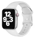 Bracelet silicone pour Apple Watch 38 à 49 mm – Couleur du bracelet White 05
