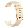 Bracelet silicone pour montre 18 à 20 mm – Couleur du bracelet Beige