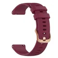 Bracelet silicone pour montre 18 à 20 mm – Couleur du bracelet Fuchsia