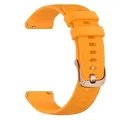 Bracelet silicone pour montre 18 à 20 mm – Couleur du bracelet Orange