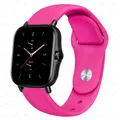 Bracelet silicone pour montre 20 à 22 mm – Couleur du bracelet Barbie powder-20