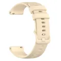 Bracelet silicone pour montre 20 à 22 mm – Couleur du bracelet Beige