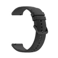 Bracelet silicone pour montre 20 à 22 mm – Couleur du bracelet Black