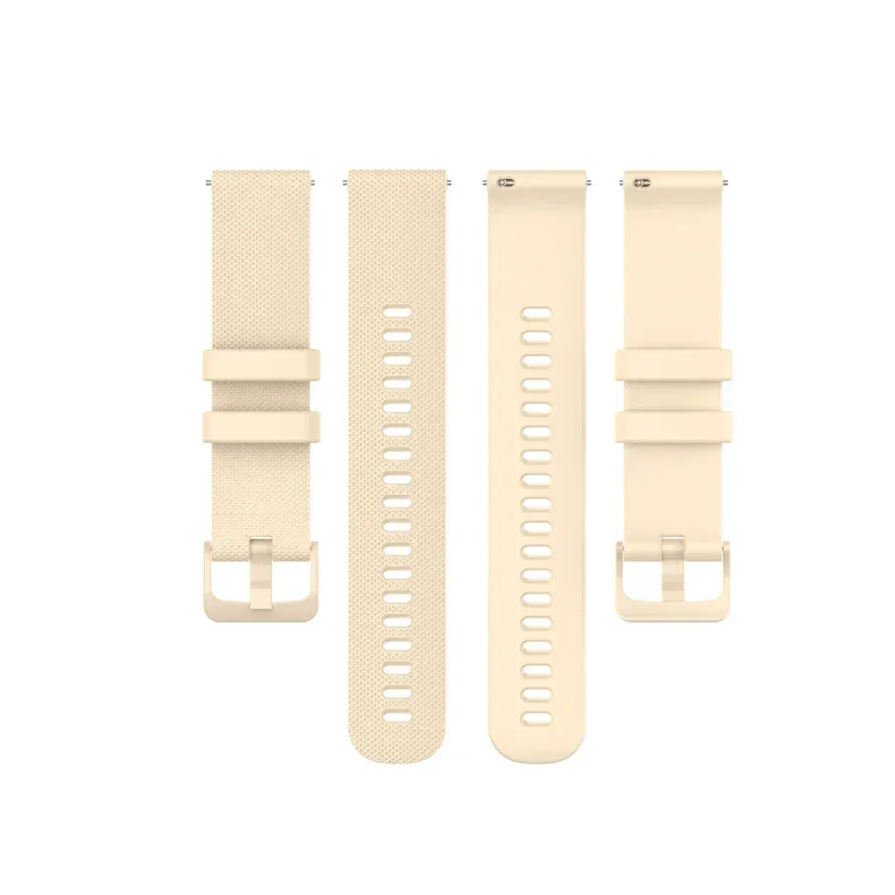 Bracelet silicone pour montre 20 à 22 mm