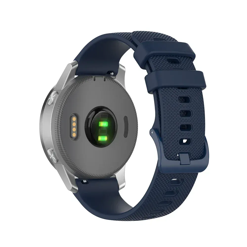Bracelet silicone pour montre 20 à 22 mm