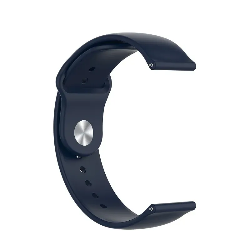 Bracelet silicone pour montre 20 à 22 mm