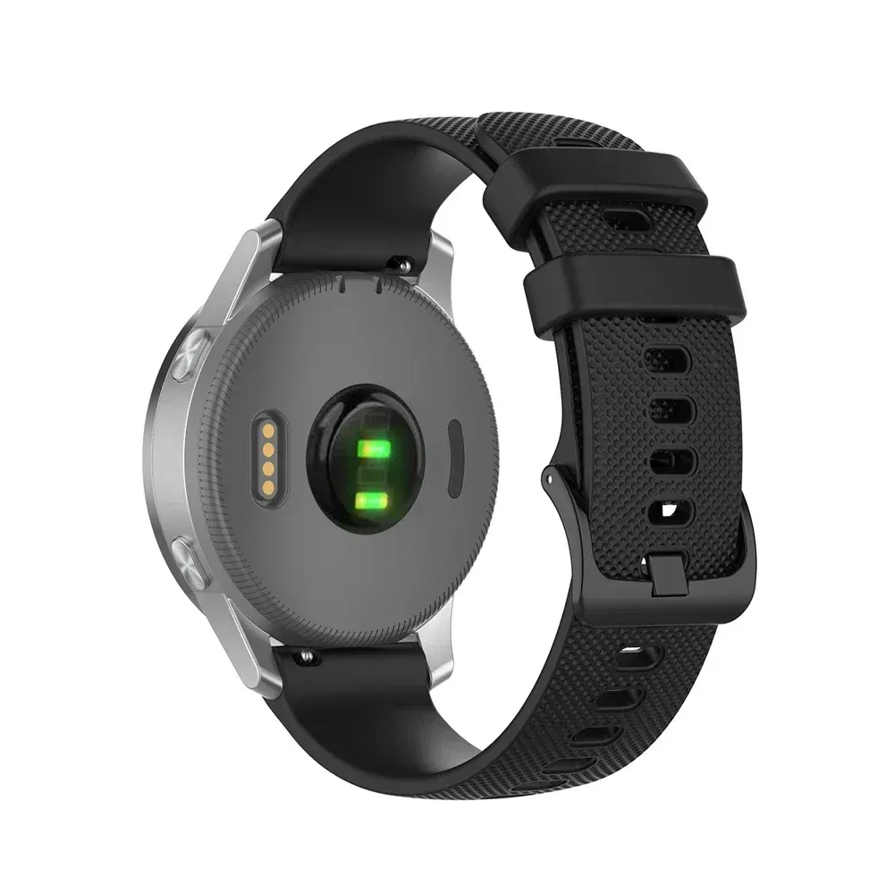 Bracelet silicone pour montre 20 à 22 mm