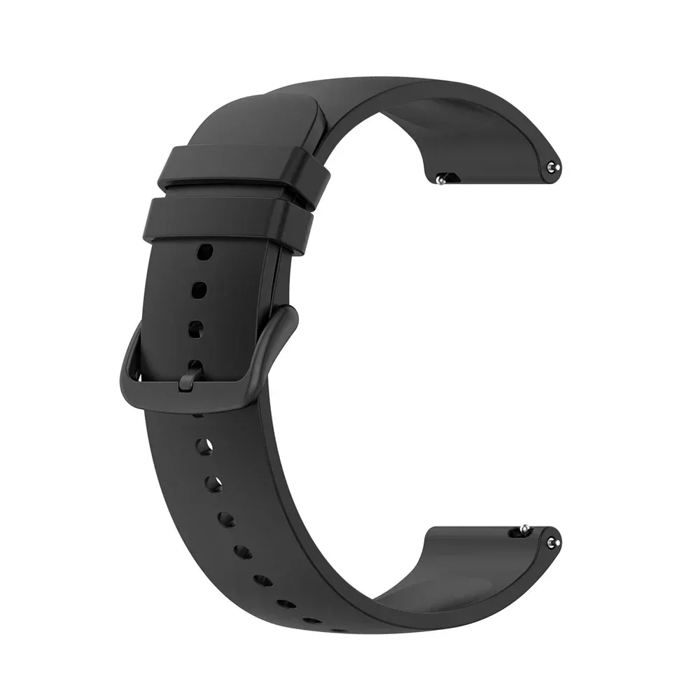 Bracelet silicone pour montre 20 à 22 mm