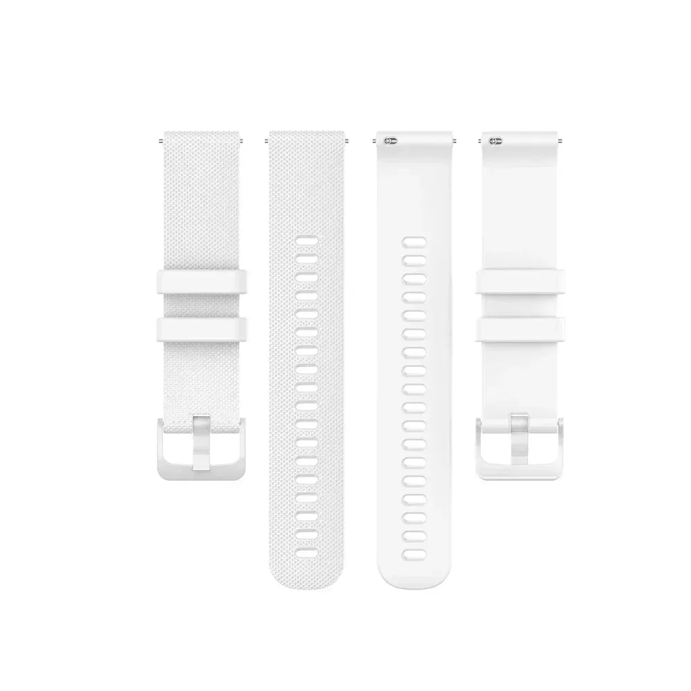 Bracelet silicone pour montre 20 à 22 mm