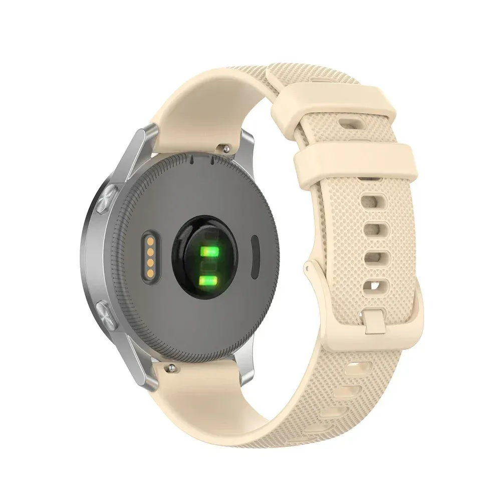 Bracelet silicone pour montre 20 à 22 mm