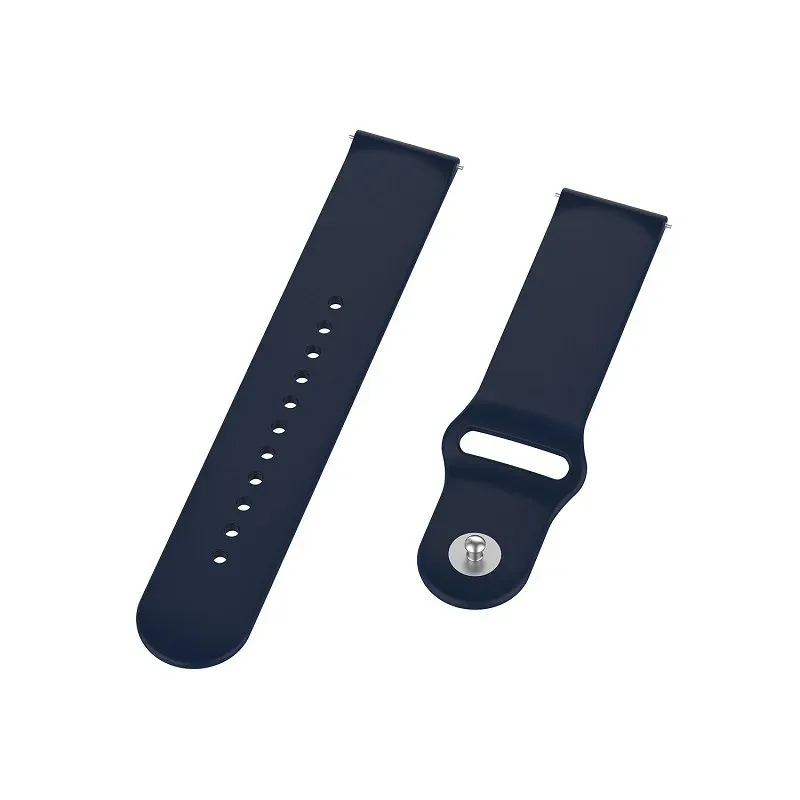 Bracelet silicone pour montre 20 à 22 mm